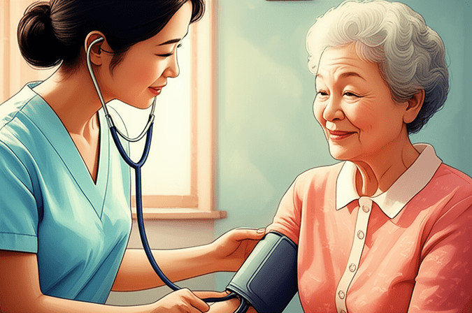 집으로 찾아오는 의료 서비스 관련 이미지