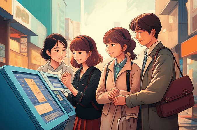 모두의 참여가 만드는 미래 키오스크 관련 이미지